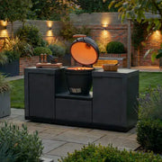 Maze Ember Small Linear Outdoor Kitchen Kamado Set with 18 inch Kamado - view 4