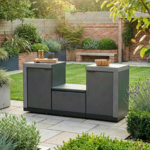 Maze Ember Small Linear Outdoor Kitchen Kamado Set - view 2
