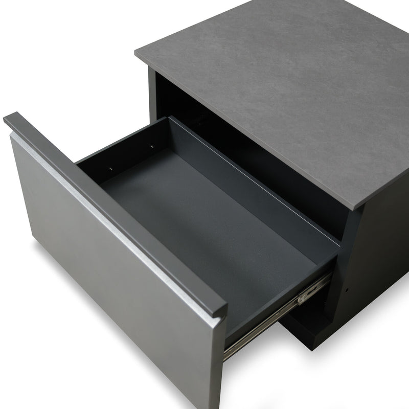 Maze Ember Small Linear Outdoor Kitchen Sink and Fridge - view 12