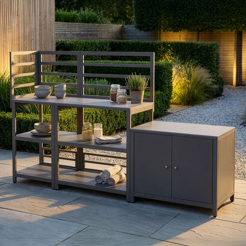 Maze Napoli Outdoor Kitchen and Bar Set Cafe - view 3