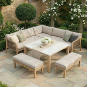 Maze Martinique Corner Sofa Set side view