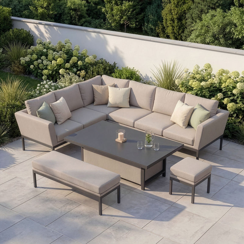 Maze Pulse Rectangular rising table