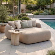 Maze Monte Carlo Daybed Greige Boucle - lifestyle view