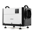 50/70L/Day Industrial Dehumidifier with Pump and Drain Hose-White-50L
