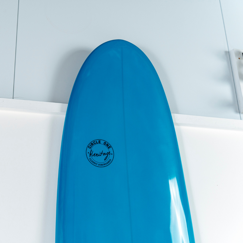 9ft 1 Heritage Square Tail Retro Longboard Gloss Tint - image 12