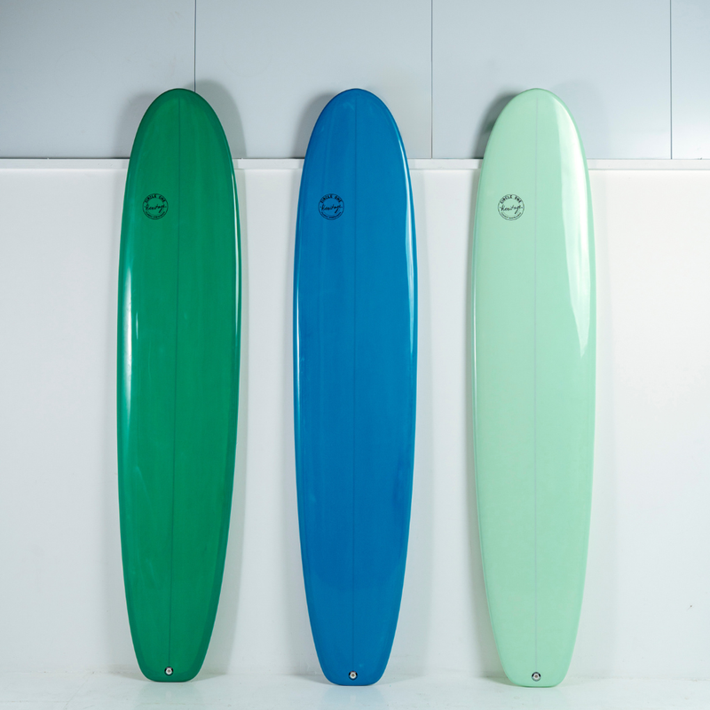 9ft 1 Heritage Square Tail Retro Longboard Gloss Tint - image 1