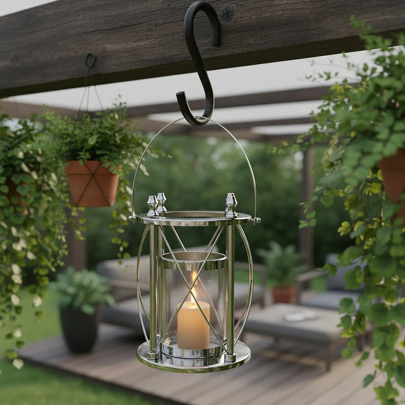 Small Silver Lantern - Cruzar