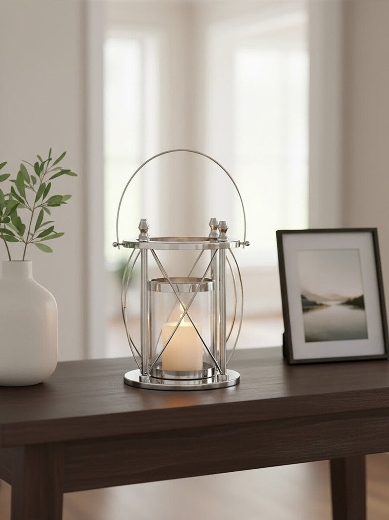 Small Silver Lantern - Cruzar - image 10