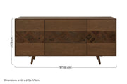 Salvar Natural Oak and Elm Wood Sideboard