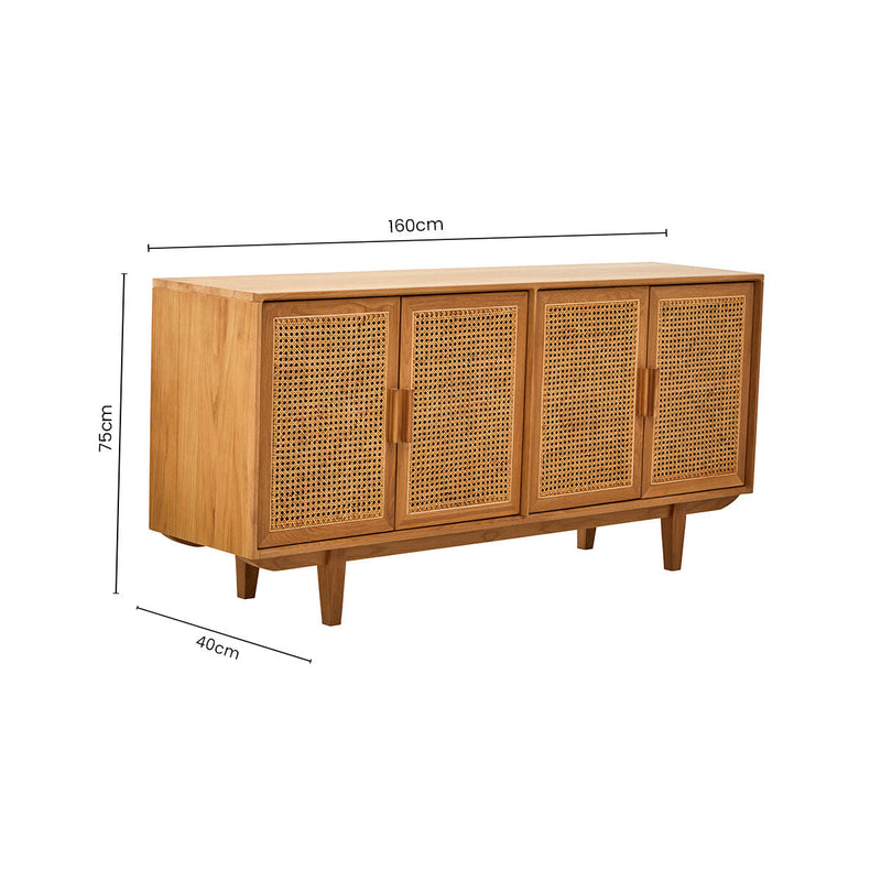 Lyon Rattan and Oak Wood 