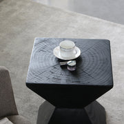 Ji Ji Feng Log Sofa And Tea Table Creative Living Room Side Table Hotel Homestay Furniture - view 3