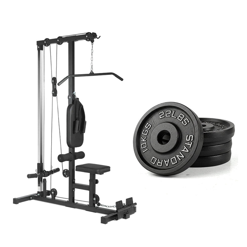 Cable machine power cage for home gym strength training - view 11