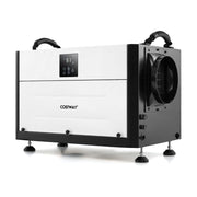 50/70L/Day Industrial Dehumidifier with Pump and Drain Hose-White-70L