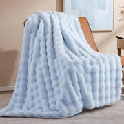 Luxury Faux Fur Throw Blanket - image 6