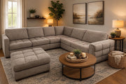 Mavam Corner Sofa with Footstool Included - image 1