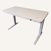 E-Max Electric Height Adjustable Desk White (Glass Top) – Purus Life - image 2