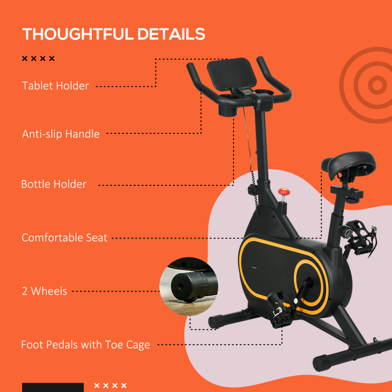 SPORTNOW Exercise Bike - Home Cardio Workout with LCD Display - image 7