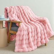 Luxury Faux Fur Throw Blanket - image 1