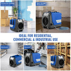 85L/Day Commercial Dehumidifier with Pump and 24H Timer
