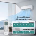 9000 BTU (2.6 kW) Mini Split Air Conditioner A++ Energy Efficient AC Unit