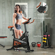 SPORTNOW Quiet Stationary Exercise Bike with Adjustable Seat - image 5