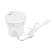 Design Soft Seating Power Module White - ports detail
