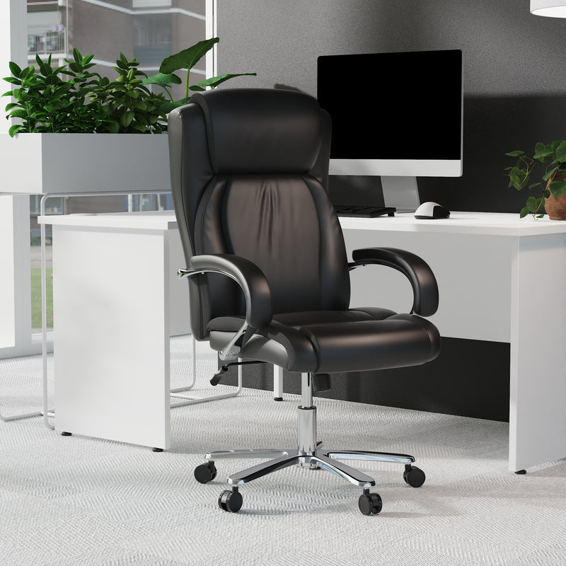 Austin Heavy Duty Task Operator Office Chair Black PU