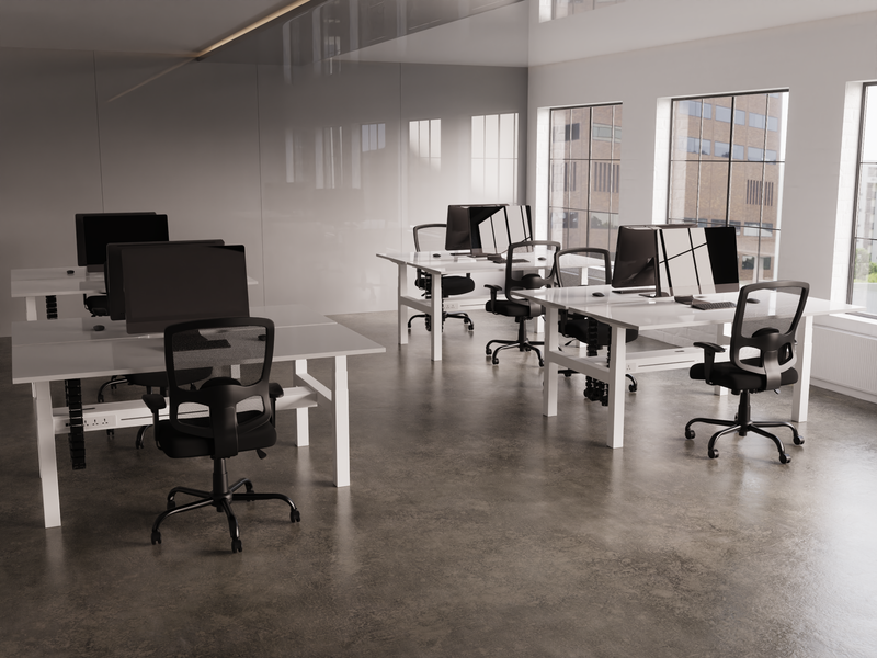 Portland HD High Back Heavy Duty Task Operator Office Chair with Arms