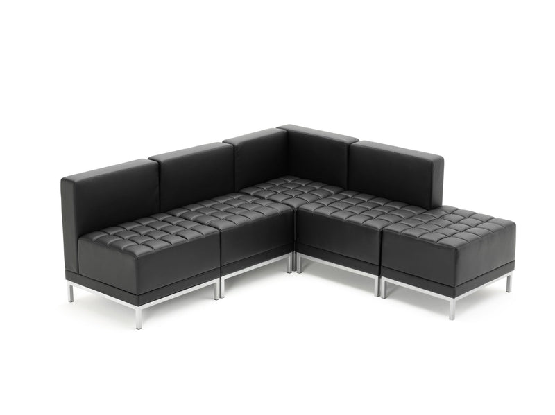Infinity Modular Corner Unit Sofa Chair - breakout area setting