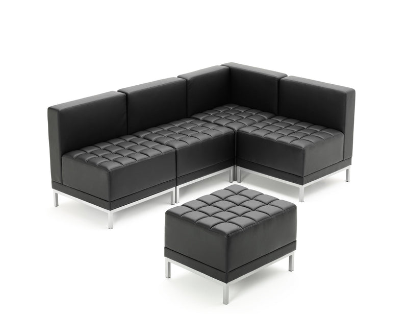 Infinity Modular Corner Unit Sofa Chair - reception lifestyle setting