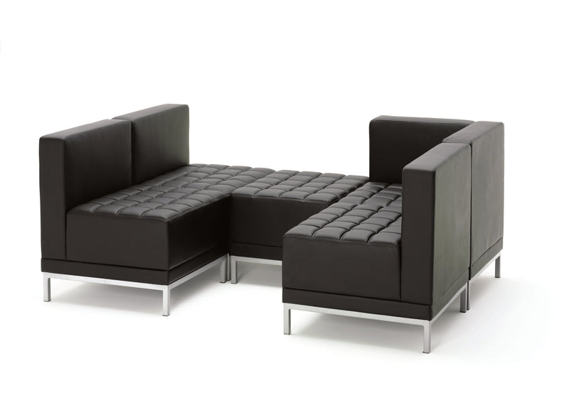 Infinity Modular Straight Back Sofa Chair - front view