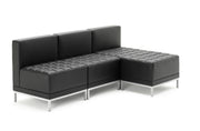 Infinity Modular Straight Back Sofa Chair - reception lifestyle setting