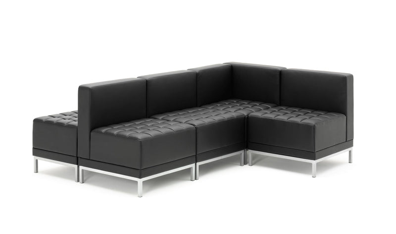 Infinity Modular Straight Back Sofa Chair - breakout area setting