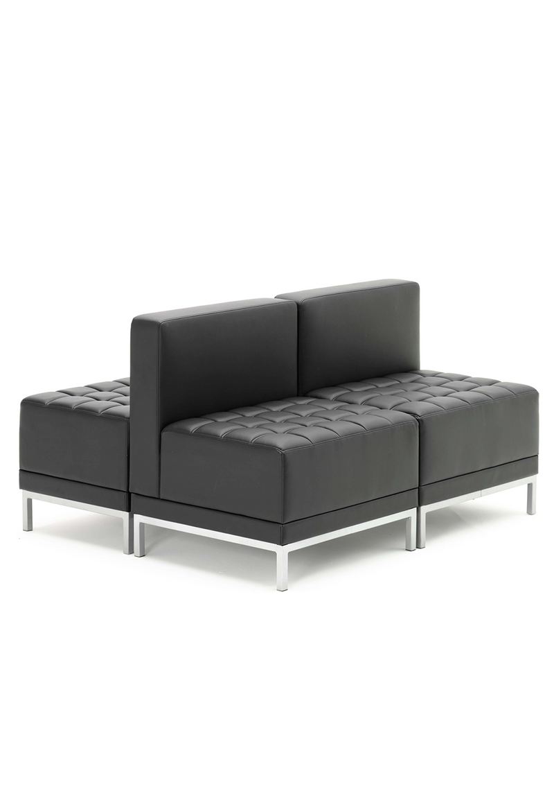 Infinity Modular Straight Back Sofa Chair - side view