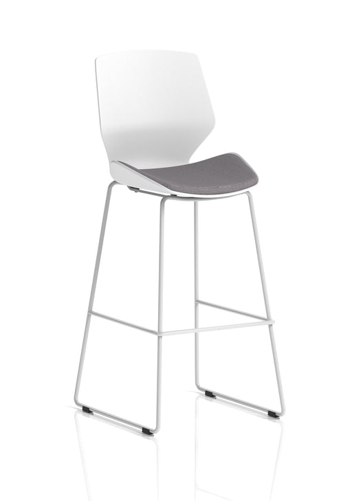 Florence High Stool Chair - Grey