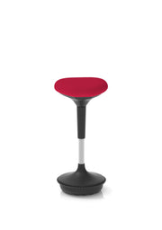 Sitall Deluxe Posture Stool – Red colour, front view