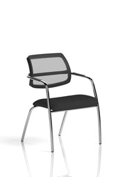 Swift Medium Back Visitor Chair - Black