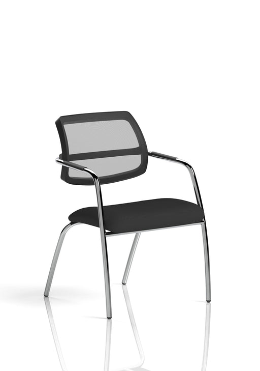 Swift Medium Back Visitor Chair - Black