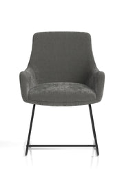Quote Sled Base Office Reception Chair - angle view