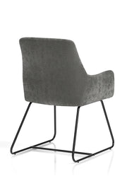 Quote Sled Base Office Reception Chair - detail view