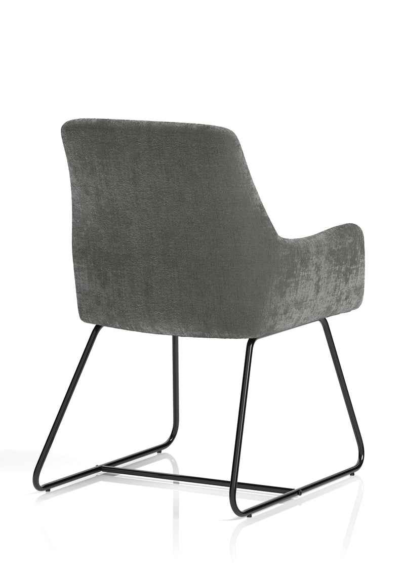 Quote Sled Base Office Reception Chair - detail view