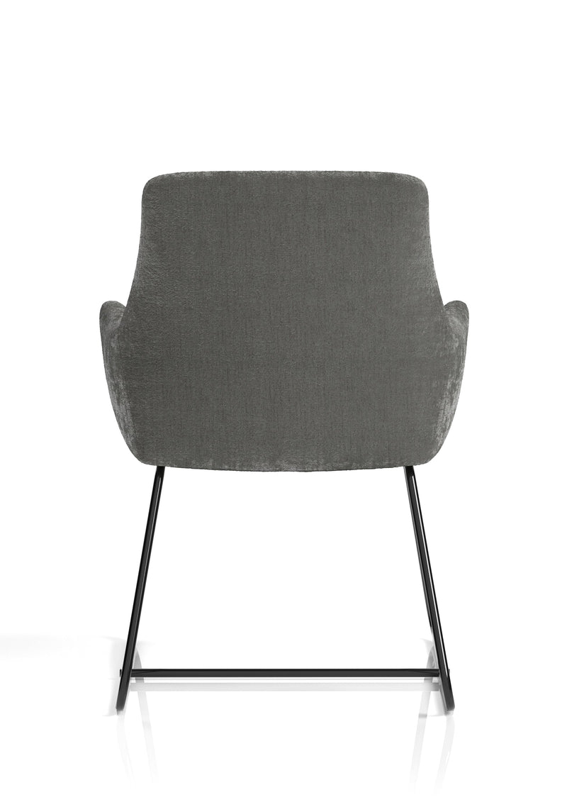 Quote Sled Base Office Reception Chair - front view