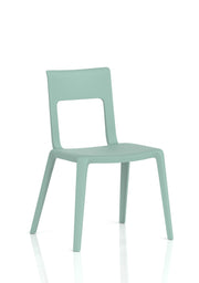 Nest Edge Stacking Cafe & Bistro Chair - Green