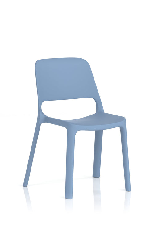 Nest Loop Stacking Cafe & Bistro Chair - Blue