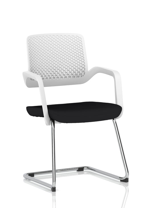 Cosmo Cantilever Chair - White