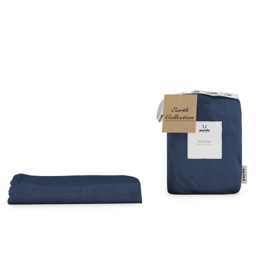 Linen Duvet Cover - Midnight Navy