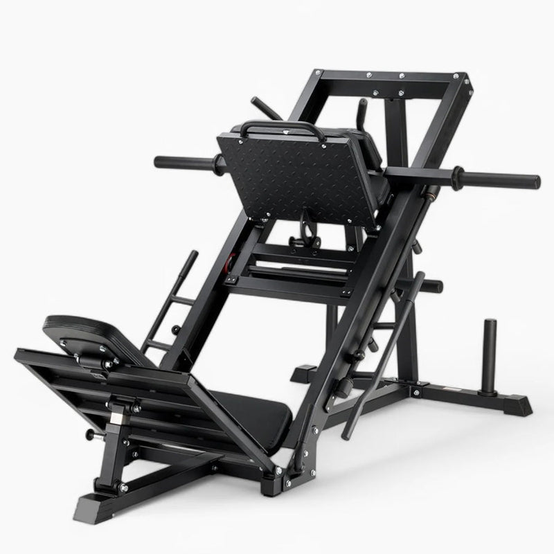 Commercial leg press and hack squat machine for home gym - view 1