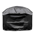 PVC Fire Pit Cover, Water Resistant with Drawstrings for DG42 | Dellonda DG118