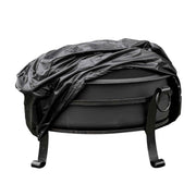 PVC Fire Pit Cover, Water Resistant with Drawstrings for DG42 | Dellonda DG118 lifestyle