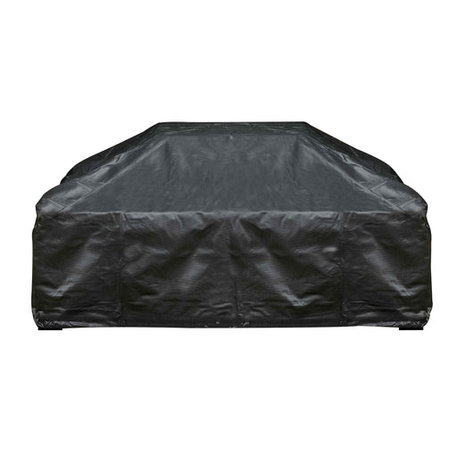Heavy Duty Waterproof PVC Fire Pit Cover with Drawstrings | Dellonda DG119